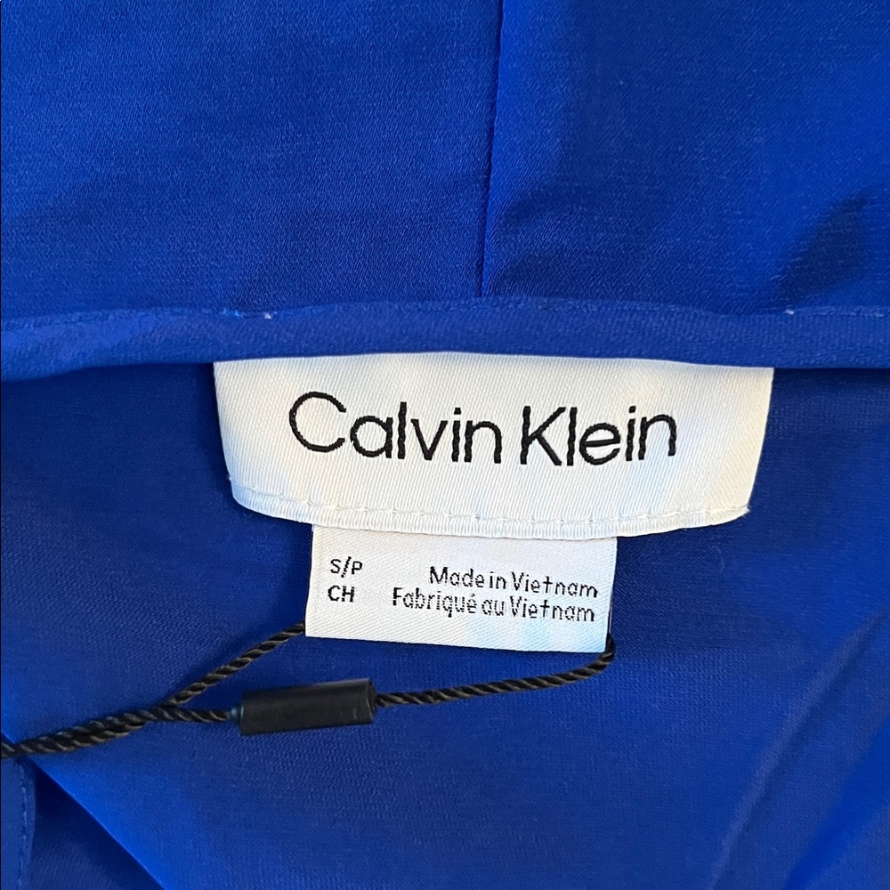 Calvin Klein Blue Slip Dress - Picture 6 of 8